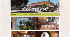 Desktop Screenshot of hotelallacampagna.com